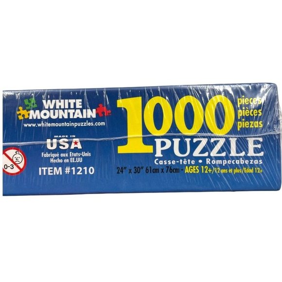 Santa's Truck FORD Red Pick-Up 1000 pc Christmas Puzzle Licensed Robert Kramer - Picture 10 of 10